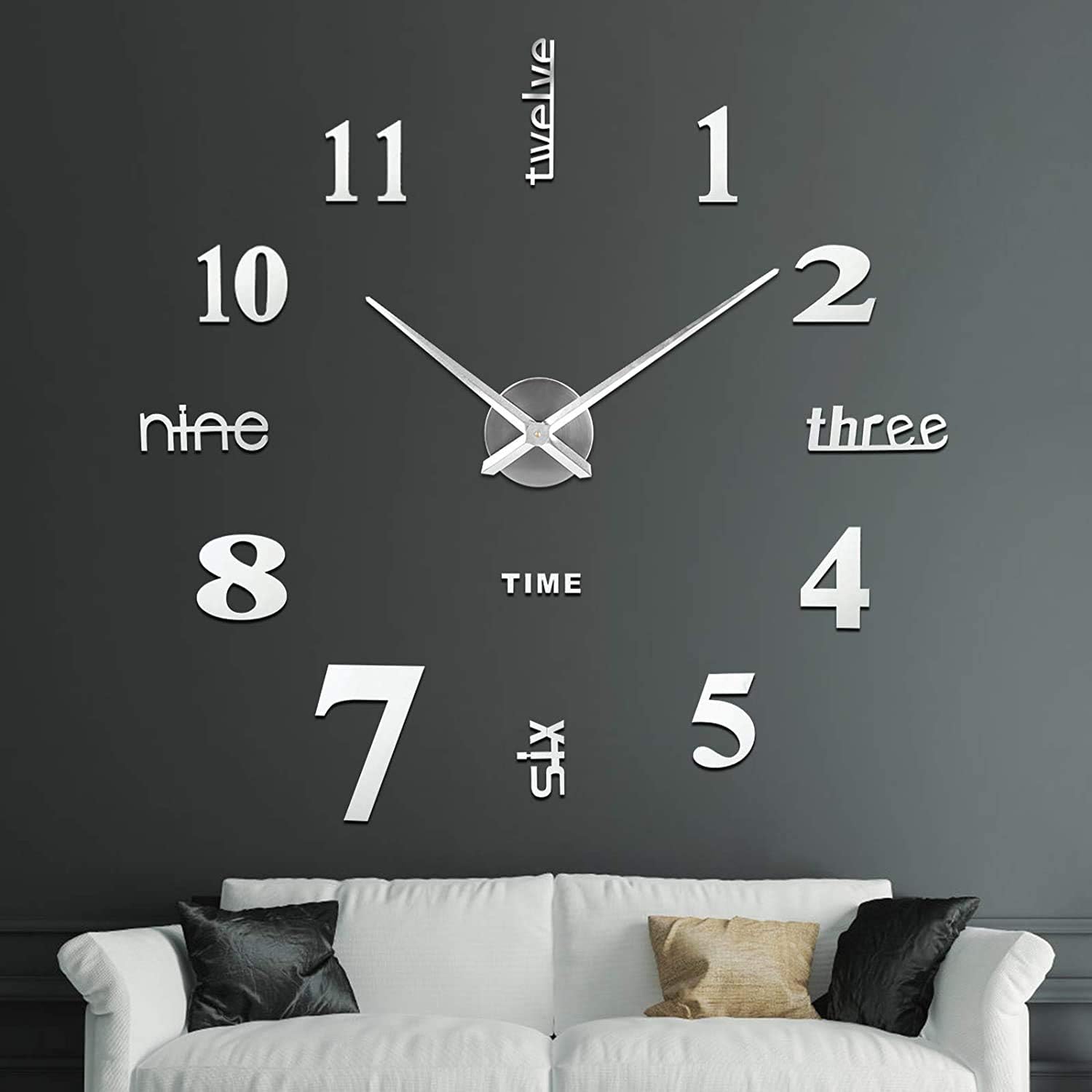 wall clocks for living room modern