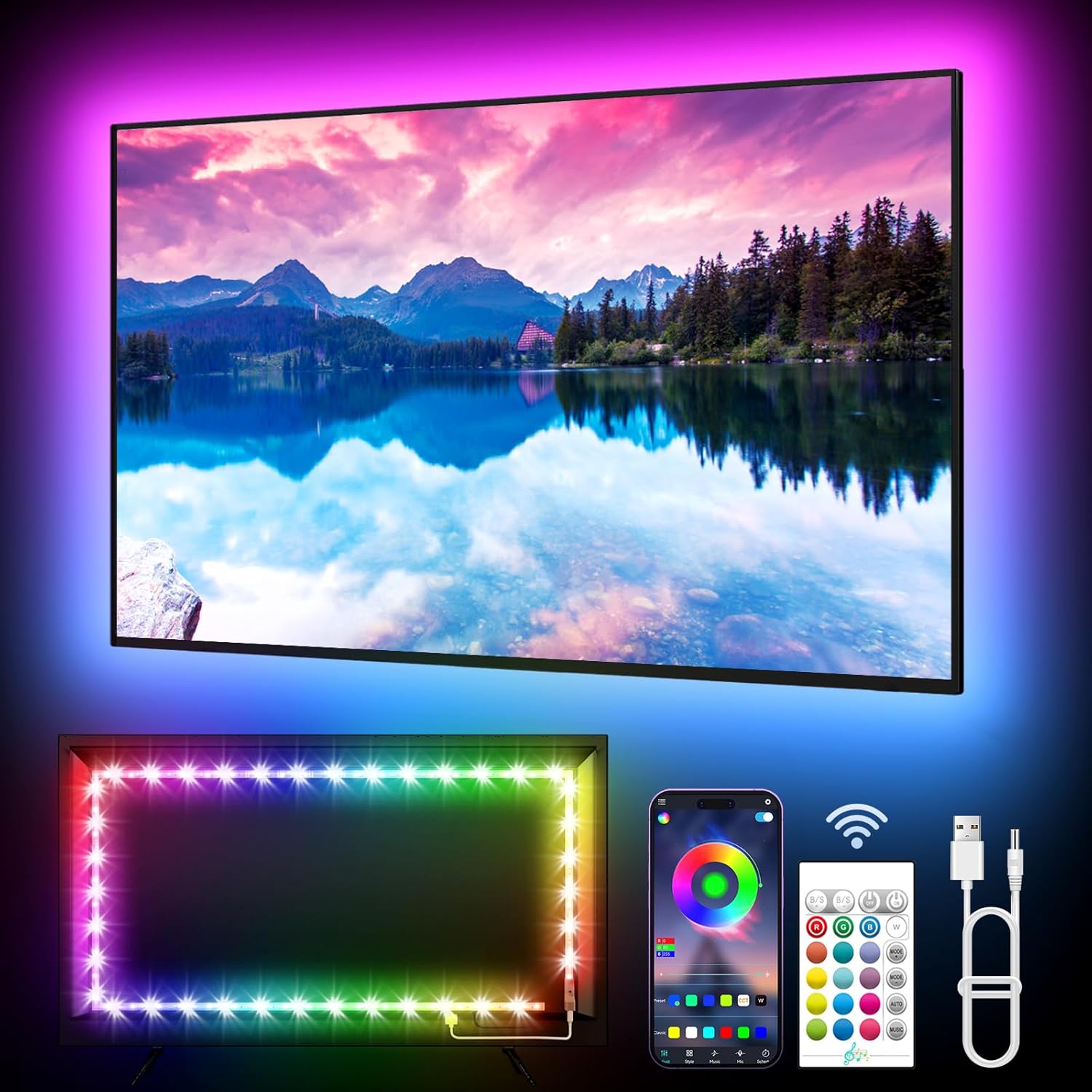 kantutoe tv led lights