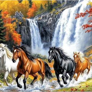 maxbye running horse diamond painting kits